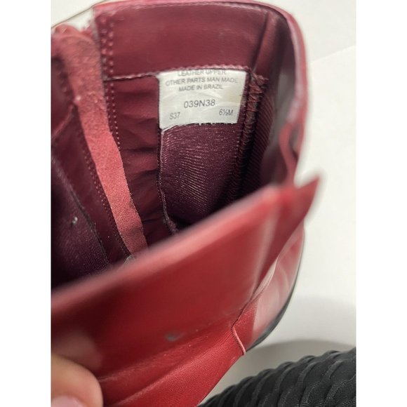 Naturalizer Red Ankle Boots - Picture 11 of 12